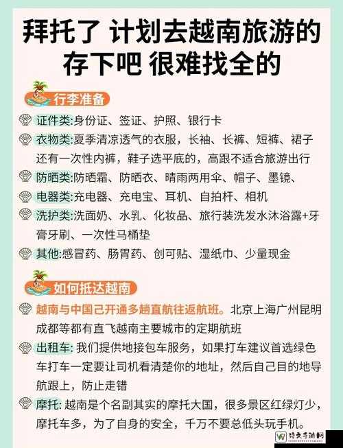 冲突越南秘籍｜熬夜整理的保姆级攻略！秒变老司机轻松避坑